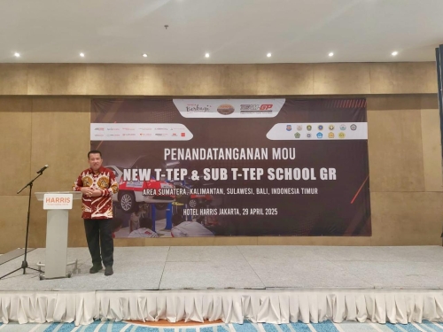PENANDATANGANAN MOU NEW T-TEB DAN SUB T-TEB SCHOOL GR SMK N 2 PEKANBARU