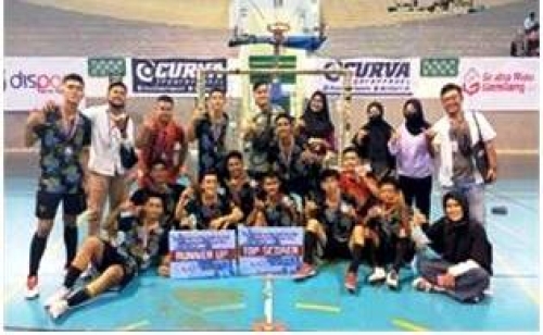Juara 2, Lomba Futsal Piala Kadispora