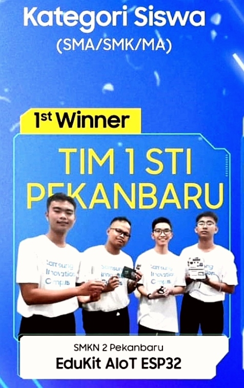 SMKN 2 Pekanbaru jadi Juara 1 SIC Bacht 6 2025