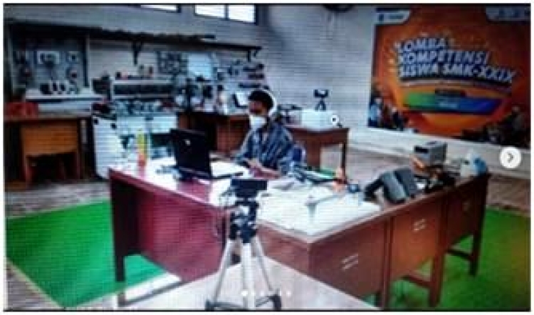 Juara 5 LKS Elektronika Tingkat Nasional, Oktober 2021