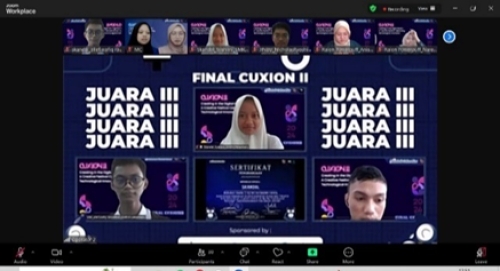 Juara 3, Lomba Cuxion Design UI?UX 2024